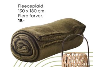 Fleeceplaid 130 x 180 cm