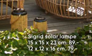 Sigrid solar lampe
