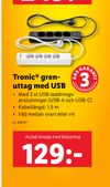 Tronic® grenuttag med USB