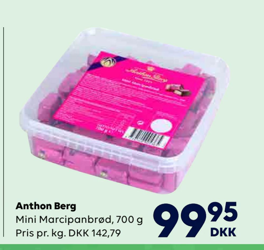 Tilbud på Anthon Berg fra BorderShop til 99,95 kr.