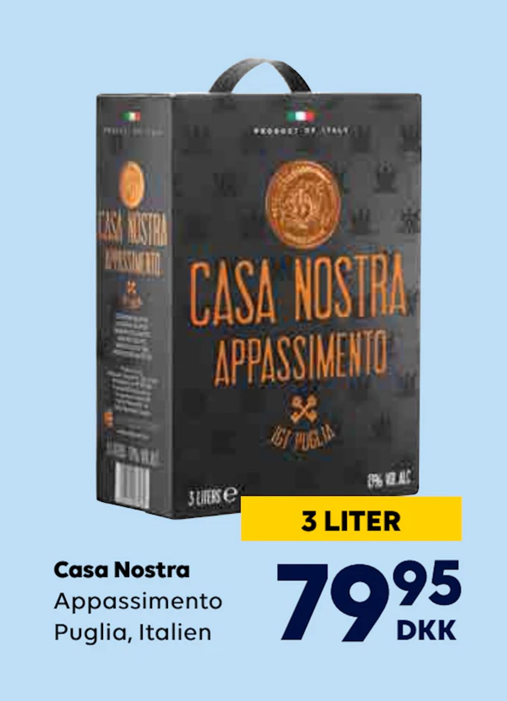 Tilbud på Casa Nostra fra BorderShop til 79,95 kr.