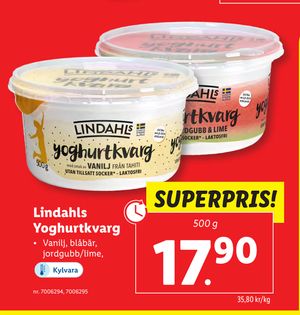 Lindahls Yoghurtkvarg