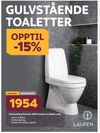 Gustavsberg Oceanic 6600 toalett m/skjult s-lås