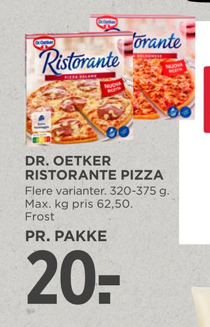 DR. OETKER RISTORANTE PIZZA