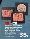BORNHOLMERGRISEN® dansk hakket grisekød 8-12%, hakket grise- eller kalvekød 8-12% eller medister