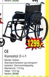 Kørestol 2-i-1