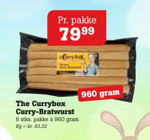 The Currybox Curry-Bratwurst