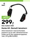 Hunter A3 - Earmuff, hørselvern