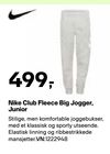 Nike Club Fleece Big Jogger, Junior