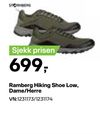 Ramberg Hiking Shoe Low, Dame/Herre