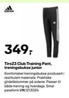 Tiro23 Club Training Pant, treningsbukse junior