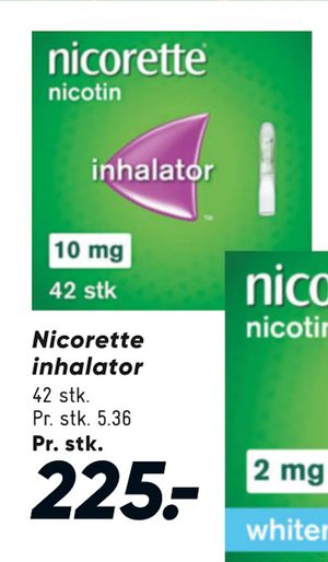 Nicorette inhalator