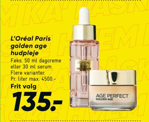 L’Oréal Paris golden age hudpleje