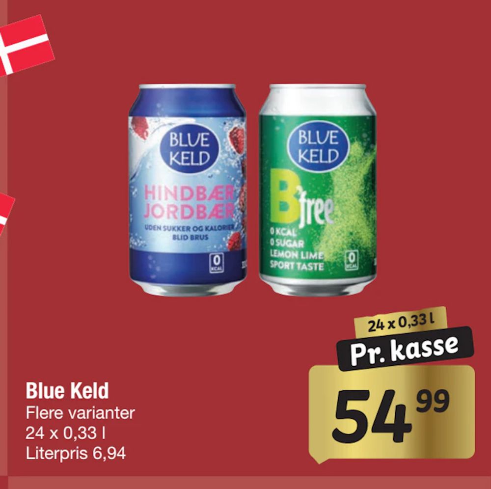 Tilbud på Blue Keld fra fakta Tyskland til 54,99 kr.