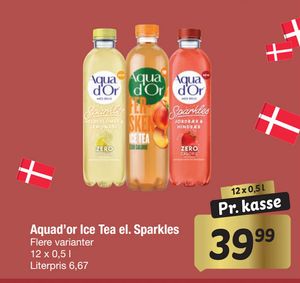 Aquad’or Ice Tea el. Sparkles