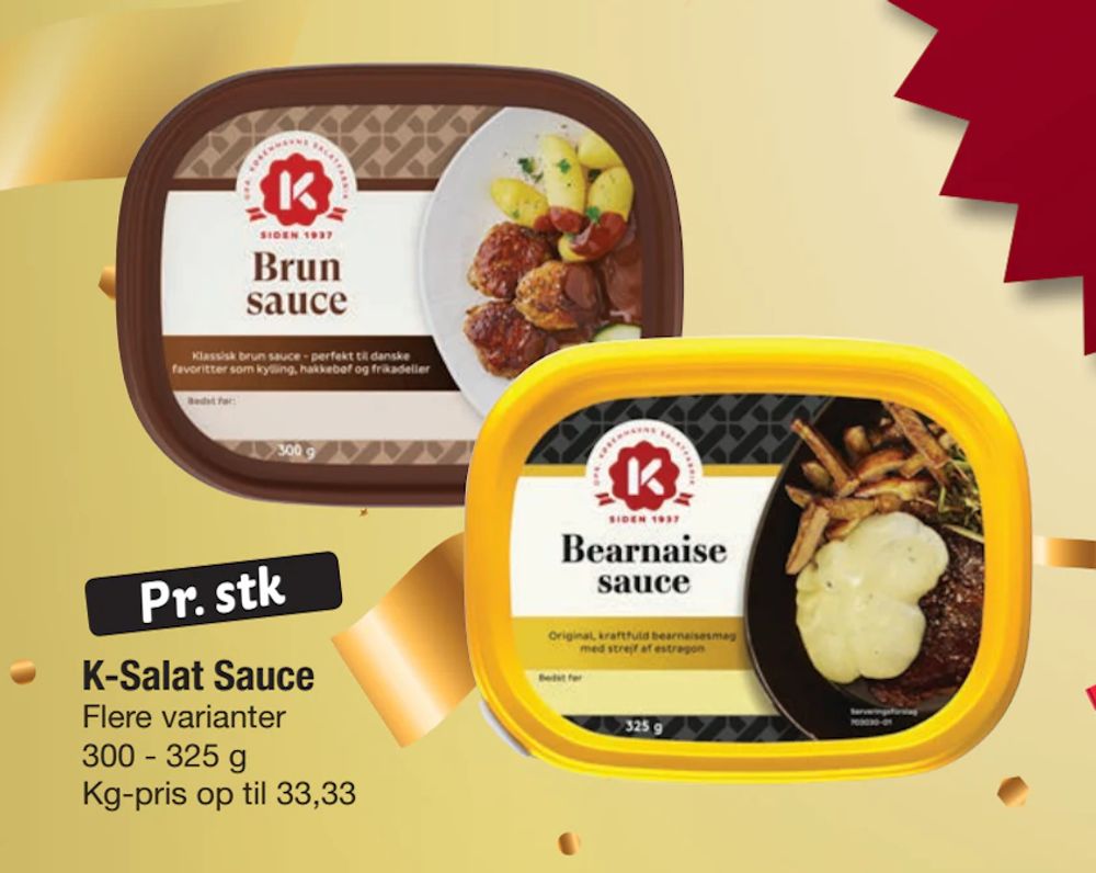 Tilbud på K-Salat Sauce fra fakta Tyskland til 10 kr.