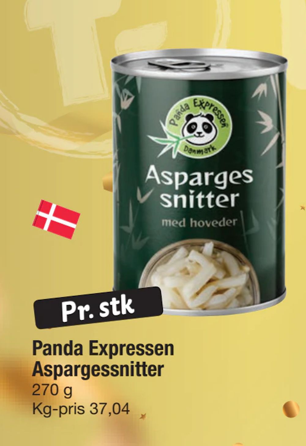 Tilbud på Panda Expressen Aspargessnitter fra fakta Tyskland til 10 kr.