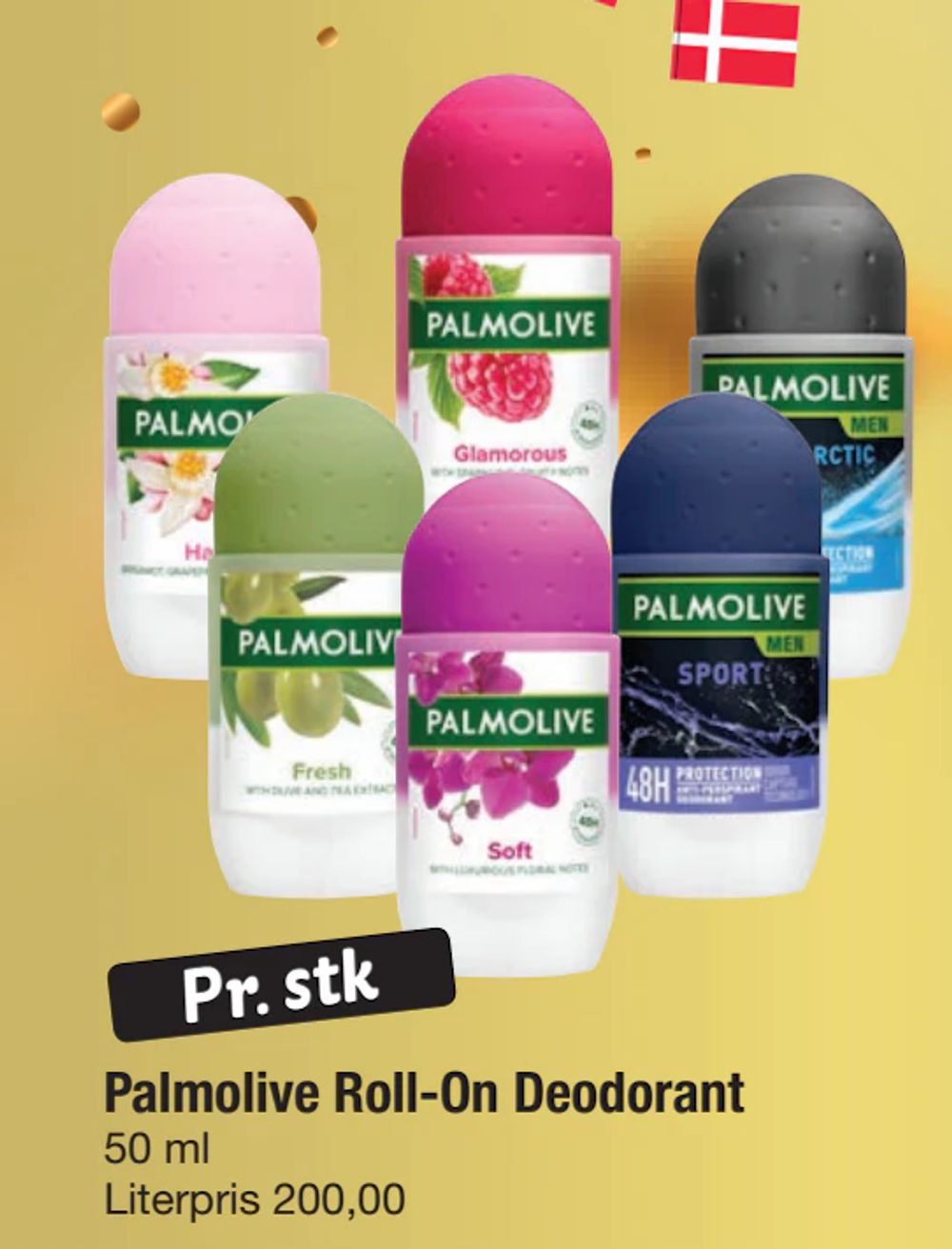 Tilbud på Palmolive Roll-On Deodorant fra fakta Tyskland til 10 kr.
