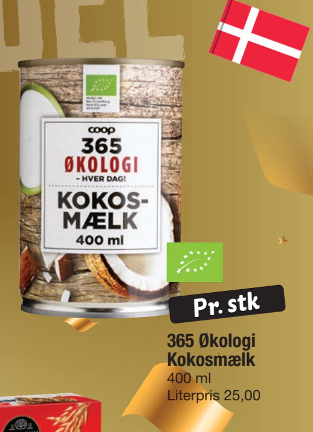 Tilbud på 365 Økologi Kokosmælk fra fakta Tyskland til 10 kr.