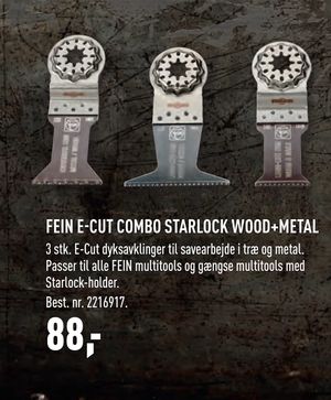FEIN E-CUT COMBO STARLOCK WOOD+METAL