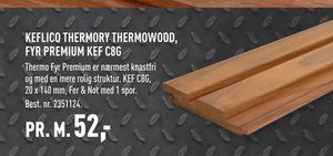 KEFLICO THERMORY THERMOWOOD, FYR PREMIUM KEF C8G