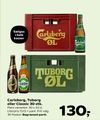 Carlsberg, Tuborg eller Classic 30 stk