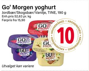 Go' Morgen yoghurt