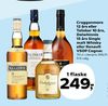 Cragganmore 12 års eller Talisker 10 års, Dalwhinnie 15 års Single malt Whisky eller Renault VSOP Cognac