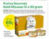 Purina Gourmet Gold Mousse 12 x 85 gram