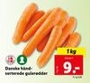Danske håndsorterede gulerødder