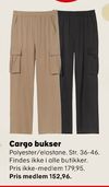 Cargo bukser