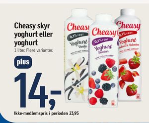 Cheasy skyr yoghurt eller yoghurt