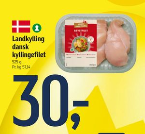 Landkylling dansk kyllingefilet