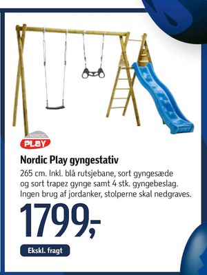 Nordic Play gyngestativ