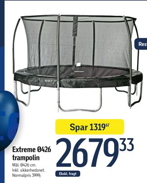 Extreme Ø426 trampolin