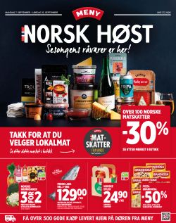 Kundeavis fra MENY