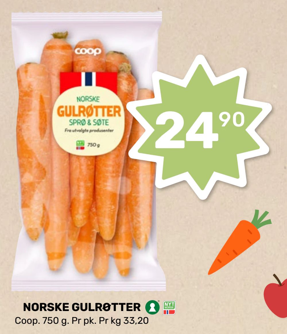 Norske Gulrøtter