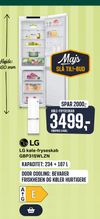 LG køle-fryseskab GBP31SWLZN