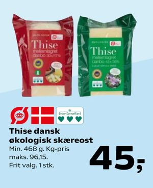 Thise dansk økologisk skæreost