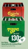 Grøn Tuborg, Tuborg Classic eller Carlsberg Pilsner