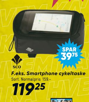 Smartphone cykeltaske
