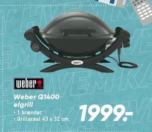 Weber Q1400 elgrill