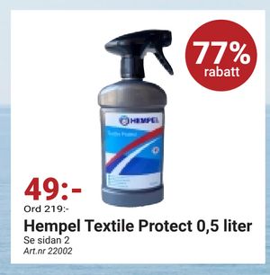 Hempel Textile Protect 0,5 liter