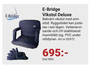 E-Bridge Vikstol Deluxe