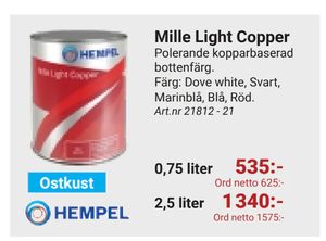 Mille Light Copper