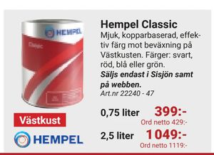 Hempel Classic