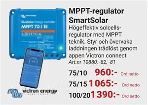 MPPT-regulator SmartSolar