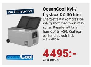 OceanCool Kyl-/ frysbox DZ 36 liter