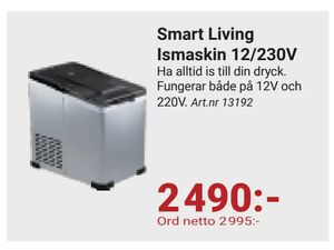 Smart Living Ismaskin 12/230V
