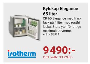 Kylskåp Elegance 65 liter